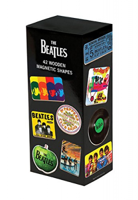 Фото - Beatles: 42 Wooden Magnetic Shapes