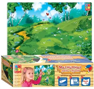 Гра настільна "Гнучкий магнітний планшет" VT3602-04