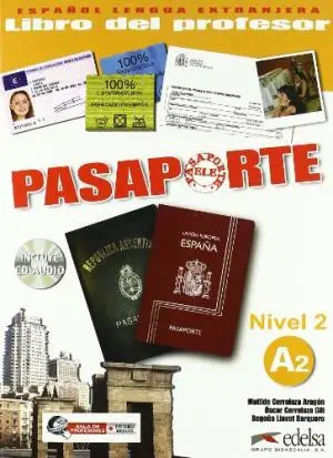 Pasaporte 2 (A2) Libro del profesor + CD audio GRATUITA