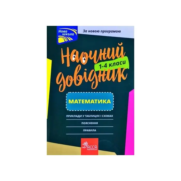 Наочний довідник. Математика. 1-4 клас