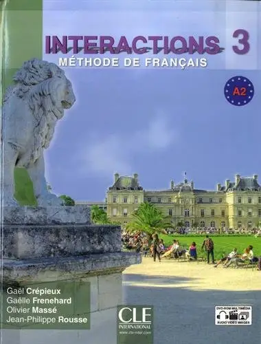 Interactions 3 Livre + Cahier d'exercices + DVD-ROM