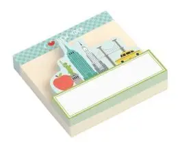 Shaped Memo Pads: New York