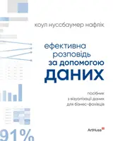Ефективна розповідь за допомогою даних. Посібник з візуалізації даних для бізнес-фахівців - 1