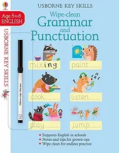 Key Skills: Wipe-Clean Grammar and Punctuation Age...