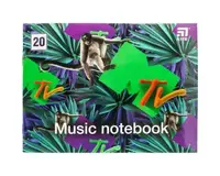 Зошит для нот А5, 20 л, MTV-1 - 1