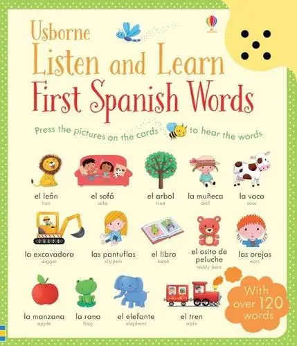 Listen and Learn: First Spanish Words. Cards