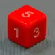 Mini Flashcards Language Games: Dice: Numbers 1-6. Pack of 10 - 1