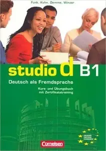 Studio d B1 (1-12) Kurs- und Ubungsbuch mit CD