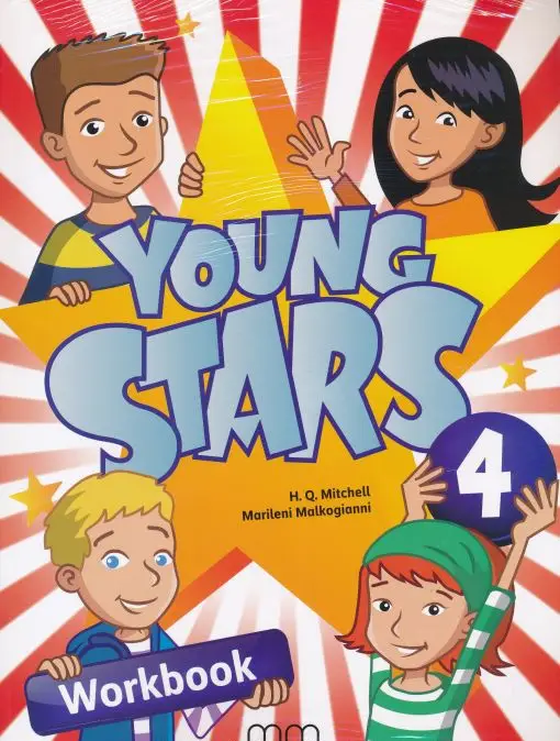 Young Stars 4 Workbook with CD