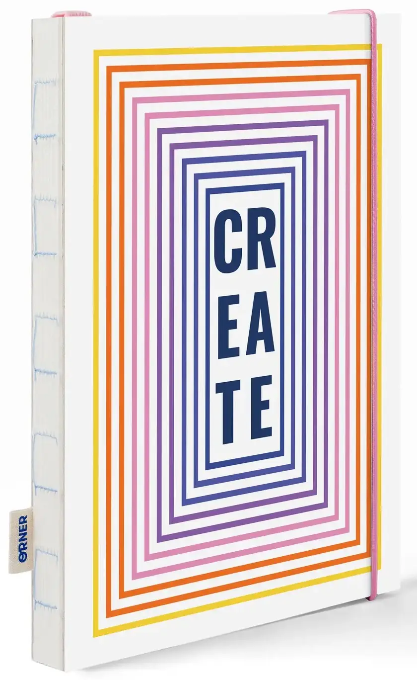 Блокнот "Create" кольоровий