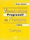 Vocabulaire Progr du Franc 2e Edition Debut Corriges - 1