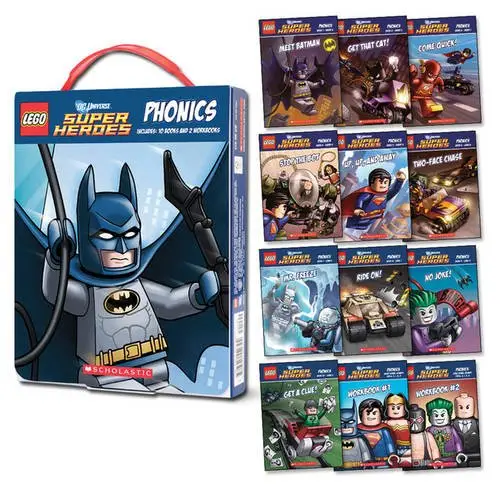 LEGO DC Super Heroes: Phonics Box Set [Hardcover]