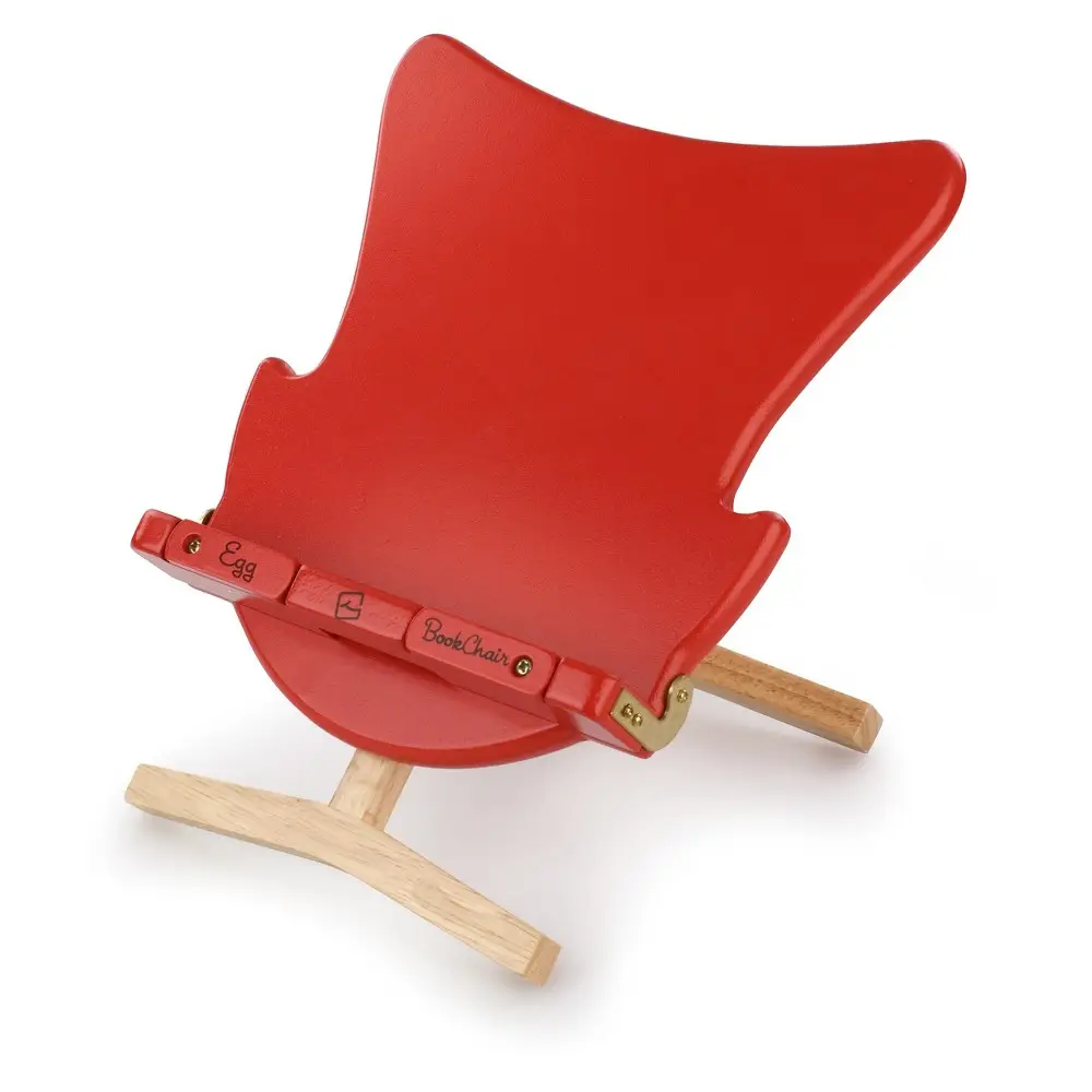 Egg Bookchair Red