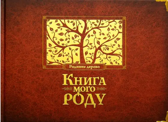 Книга мого роду (бордова)