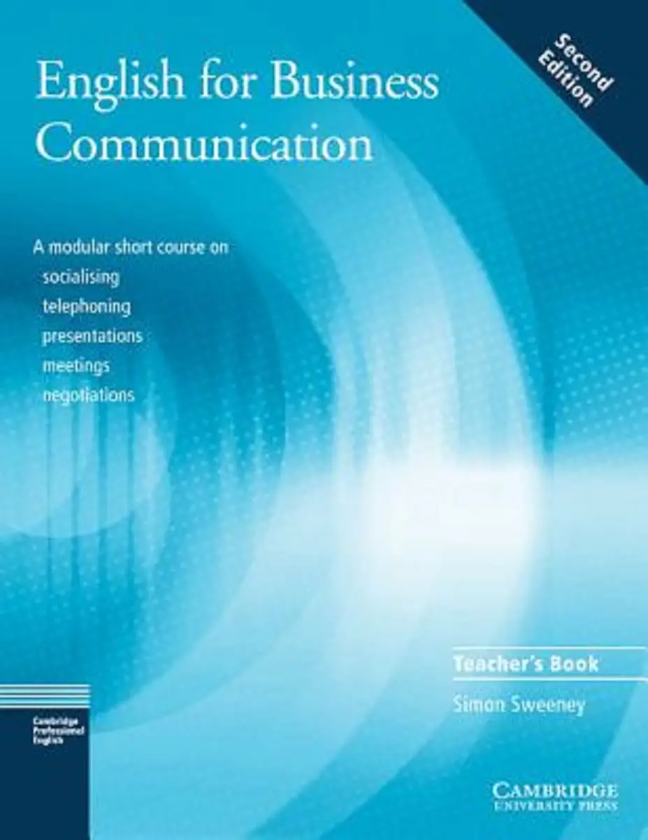 English for Business Communication 2nd Edition TB