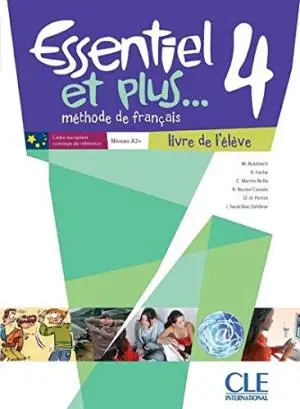Essentiel et plus... 4 Livre de l'eleve + Mp3 CD