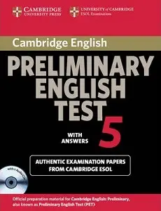 Cambridge PET 5 Self-study Pack