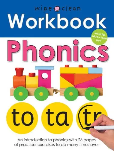 Wipe-Clean Workbook: Phonics (Spiral-bound)