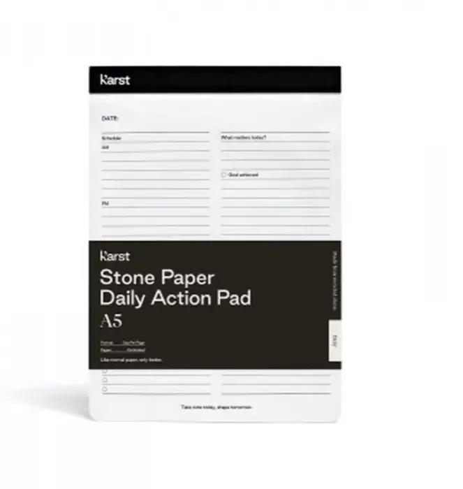 Записник Karst Daily Action Pad A5 / з місцем для дат...