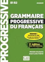 Grammaire Progressive du Francais 3e Edition Avance Livre + Audio téléchargeable