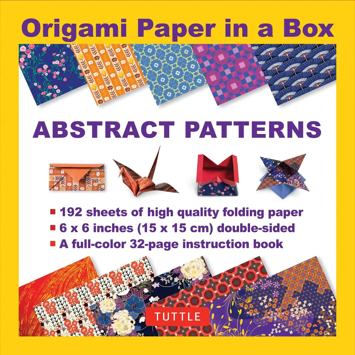 Origami Paper in a Box: Abstract Patterns