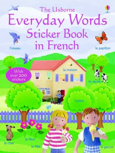 Everyday Words in French. Sticker Book