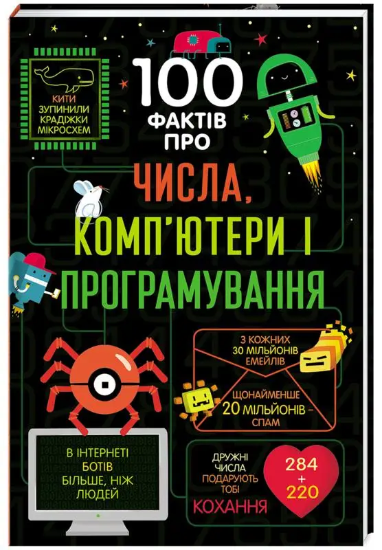 100 фактів про числа, комп'ютери і програмування