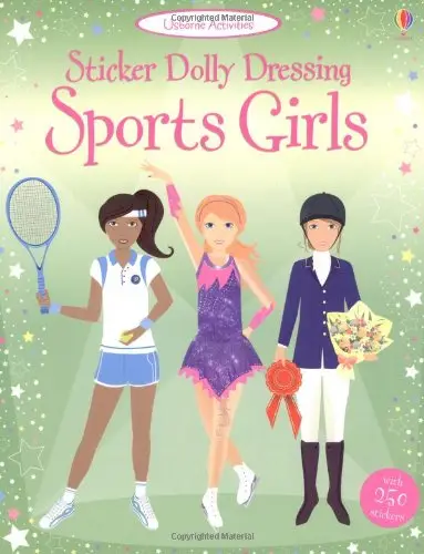 Sticker Dolly Dressing: Sports Girls