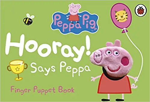 Peppa Pig: Hooray! Says Peppa Finger Puppet Book