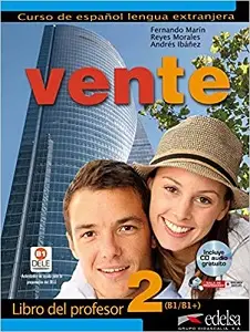 Vente 2 (B1) Libro del profesor + CD audio