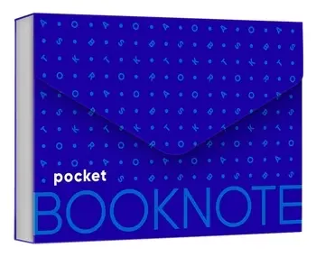 Блокнот синій "Booknote Pocket"
