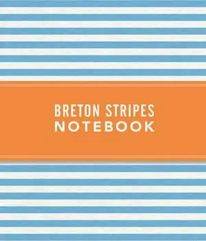 Notebook Breton Stripes Sky Blue