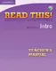 Read This! Intro  Teacher's Manual with Audio CD - 1