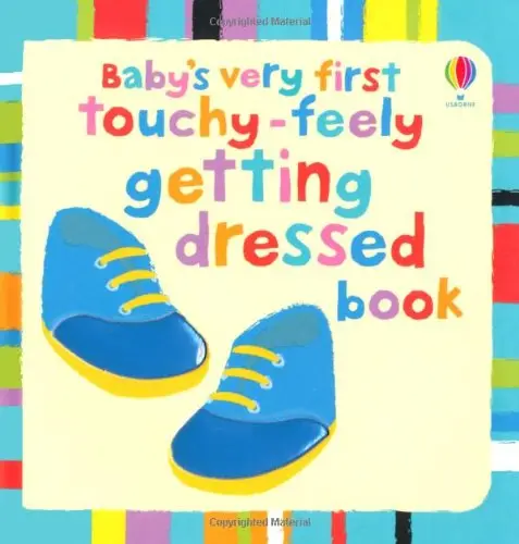 BVF Touchy-Feely Getting Dressed Book
