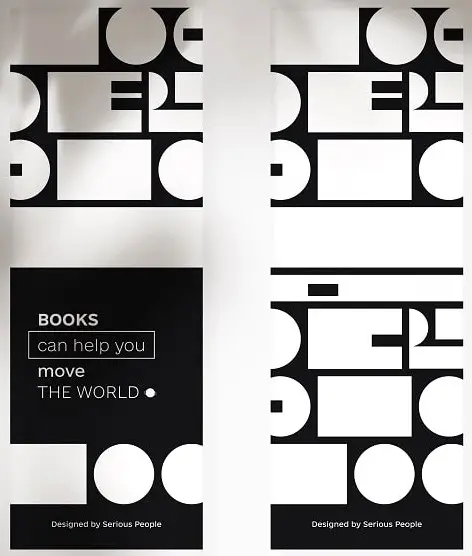 Закладка "Books can help you move the world"