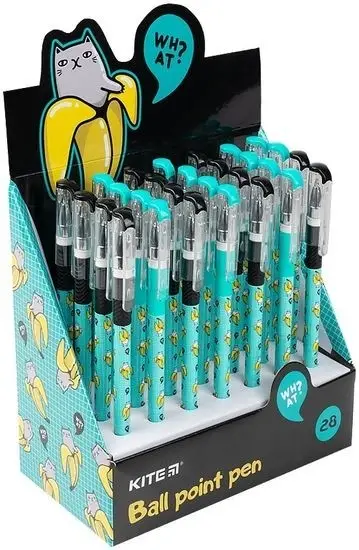 Ручка кулькова Bananas, синя, 0,5 мм