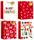 Пакет паперовий MEDIUM XMAS Ho ho 17,8x9,8x22,9 210gsm, асорті - 1