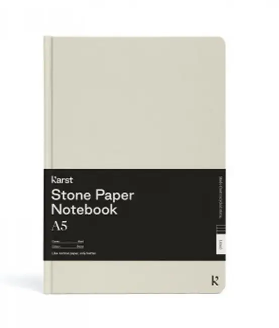 Записник Karst Classic A5 / Клітинка Сірий камінь