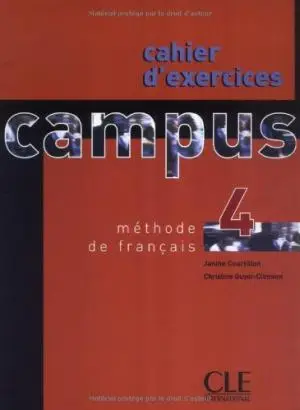 Campus 4 Cahier d'exercices