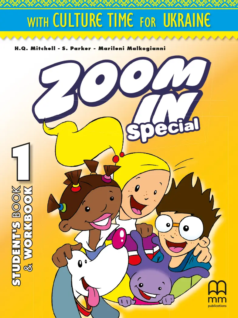Zoom in 1 SB+WB with ABC book & CD-ROM