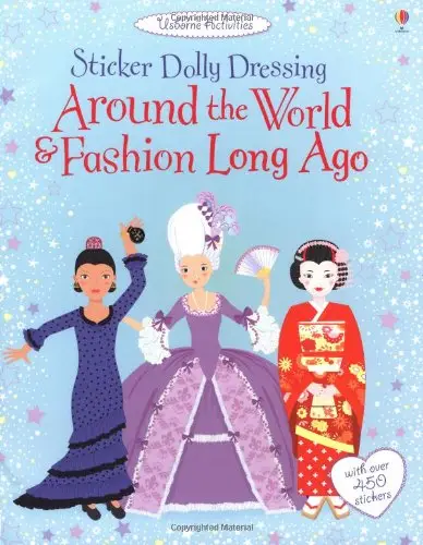 Sticker Dolly Dressing: Around the World and Fashion...