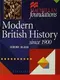 Modern British History Since 1900 - 1