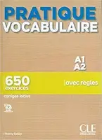 Pratique Vocabulaire A1/A2 Livre + corriges - 1