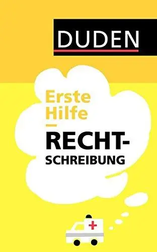 Erste Hilfe - Rechtschreibung