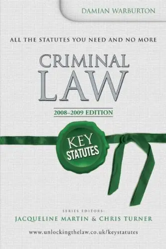Key Statutes: Criminal Law