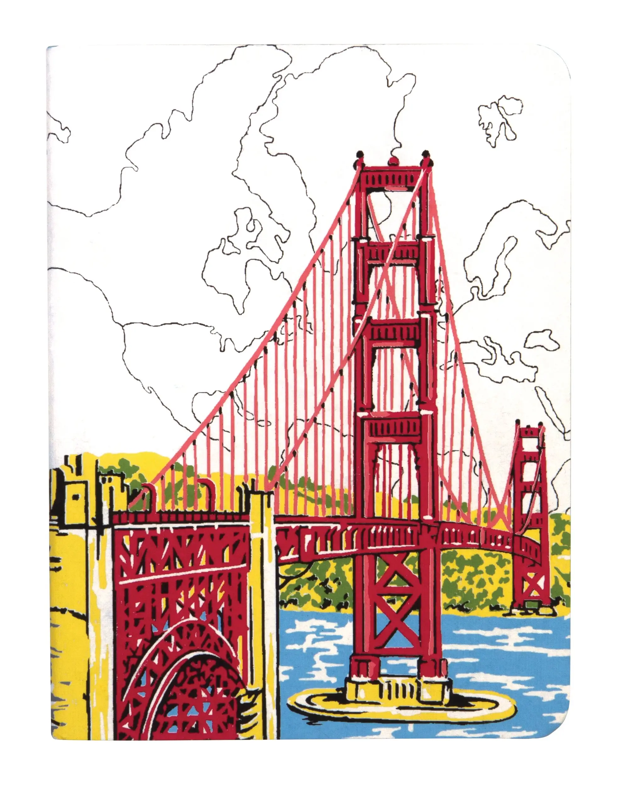 Handmade Journal: San Francisco Golden Gate