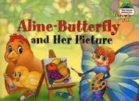 ЧВ Бабочка Алина и ее картина. Aline-Butterfly and...
