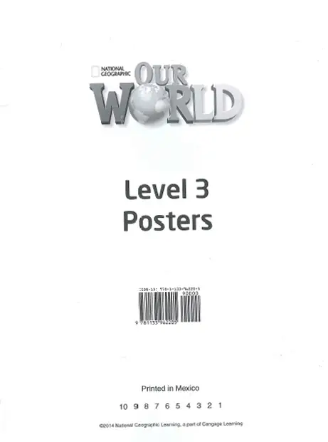 Our World 3 Poster Set