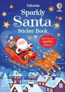 Sticker Books: Sparkly Santa