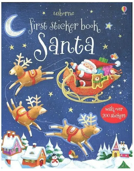 First Sticker Book: Santa